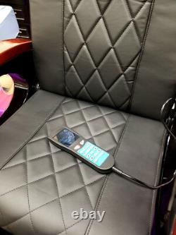 New Salon Shiatsu Massage Pedicure Foot Spa Chair with Pipeless Tub Basin Tub