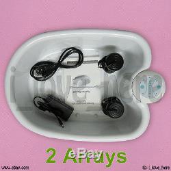 New Simple Ion Ionic Detox Foot Bath Spa Cell Cleanse Set with Tub CE Approved