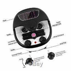 OUTCAMER Foot Spa Bath Massager with Heater, Foot Massage and Bubble Jets, Mo