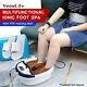 Optimum All-in-one Ionic Foot Spa Bath Basin Tub Massager With Heat Waistband Us