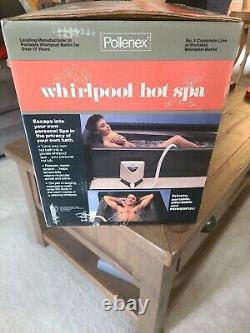 Pollenex WB700 Whirlpool Hot Spa Tub Water Relieve Aching Sore Muscle Tension