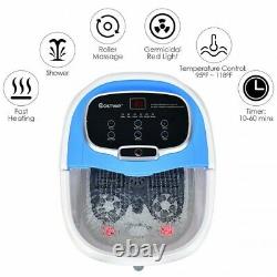 Portable All-In-One Heat Foot Spa Bath Motorize Massager Relax gift for yourself