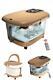 Portable Foot Spa Bath Massager Bubble With 6 Rollers Temperature/time Control