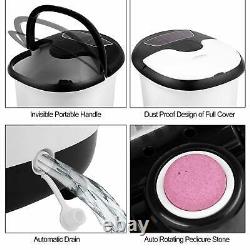 Portable Foot Spa Bath Massager Set Heat LCD Display Infrared Relaxing Shiatsu