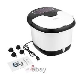 Portable Foot Spa Bath Massager Set Heat LCD Display Infrared Relaxing Shiatsu