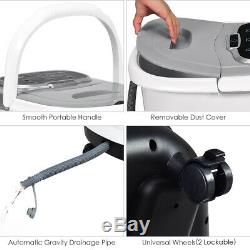 Portable Foot Spa Bath Motorized Massager Electric Feet Home Tub with Shower Grey