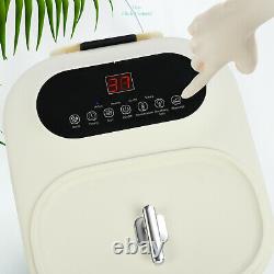 Portable Foot Spa Bath Motorized Massager, LED Display, Pedicure Stone Home