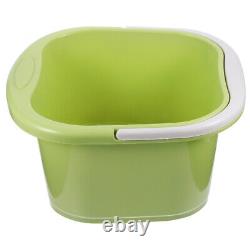 Portable Wash Basin Foot Spa Bucket Footbath Massager Heat Foot Tub Heat Massage