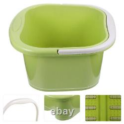 Portable Wash Basin Foot Spa Bucket Footbath Massager Heat Foot Tub Heat Massage