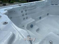 Pre-owned 13 Foot Barefoot Deluxe Swim Spa Hot Tub By Hawkeye Pristine Condition