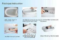 Professional Dual Detox LCD Ionic Detox Cell Foot Bath Spa Aqua Cleanse Machine