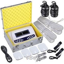 Professional Dual LCD Ionic Detox Foot Bath & Spa Machine with Case Cell Cleanse