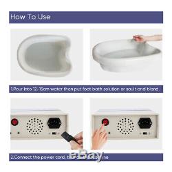 Professional Ion Cell Ionic Detox Foot Bath Spa Cleanse Machine Health care US