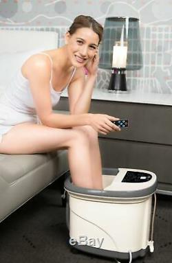 Prospera Pure Calf and Foot Spa foot bath massager with shiatsu rollers heat
