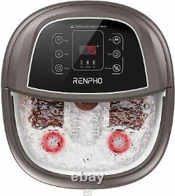 RENPHO Foot Spa Bath Massager with Fast Heating, Automatic Massage, Powerful