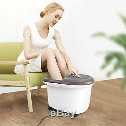 RENPHO Foot Spa Bath Massager with Fast Heating, Automatic Massage, and