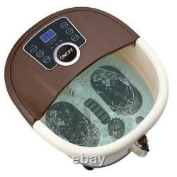 Rollers Foot Spa Bath Massager Heating Soaker Bucket Tired Feet Stress Relief