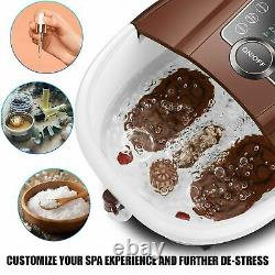 Rollers Foot Spa Bath Massager W Deep Heating Soaker Bucket Digital Display e 99