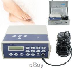 Safety & Professional Ionic Detox Foot Bath & Spa Chi Cleanse Machine with Case