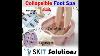 Skit Solutions Foldable Foot Spa Bath Soak Massager Reflexology Massage Bucket Basin Tub Leg Detox