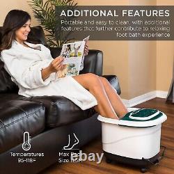 Spa Foot Bath Pumice Stone Massage Conair Heat And Image Sharper Bubbles Pedicur