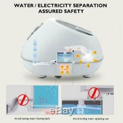 Steam Foot Bath/Spa Massager Foot Sauna Tub with 3 Heat Levels and 2 Adjustable