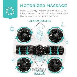Stone Pumice Bath Heated Foot Spa Shiatsu Automatic Massage 2-In-1 Therapy Black