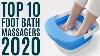 Top 10 Best Foot Bath Massagers In 2020 Foot Spa Shiatsu Massager Massage Rollers For Foots