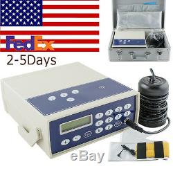 USA Professional Ion Cell Ionic Detox Foot Bath Spa Chi Cleanse Machine + Case