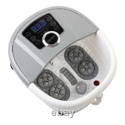 US 110V Foot Spa Foot Hot Bath Massager withTouch Screen Auto Roller Stress Relief