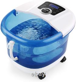 Warm Water FB3 Foot Bath Spa Tub Acupressure Messager Heat Vibrating Portable