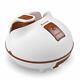 White Steam Foot Spa Bath Massager Sauna Care Withheating Timer Electric Rollers