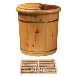 Wood Foot Bath Foot Washbasin Foot Soak Tub Foot Soaking Bath Basin for Travel