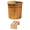 Wood Foot Bath Pedicure Tub Multipurpose Spa Washing Bowl Bucket Foot Washing