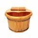 Wooden Foot Basinsolid Wood Foot Tub Pedicure Bowl Spa Massage Cedar Pedicure