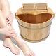 Wooden Foot Bath Basin Massage Barrel Health & Beauty Feet Relax Spa Bucket