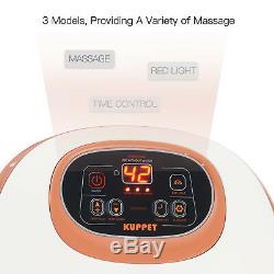 8 Rouleaux Portable Foot Spa Bain De Massage Temps / Tem Bubble Heat Vibration