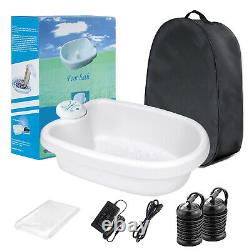Accueil Ionic Detox Foot Basin Bath Spa Cleanse Machine Health Care Kit De Luxe Noël