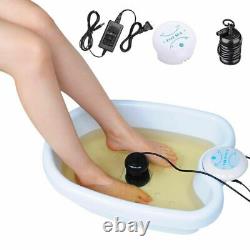 Accueil Ionic Detox Foot Basin Bath Spa Cleanse Machine Relax Refresh Body Gift Nouveau
