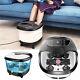 Acevivi Portable Foot Spa Bain De Massage Set Affichage Lcd Chaleur Infrarouge Relax