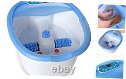 Baignoire Chauffée Ivation Foot Spa, Rouleaux De Massage Automatique, Vibration