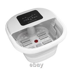 Baignoire de trempage pour les pieds intelligente pliable 420W 8L grande capacité chauffante masseur de pieds spa US