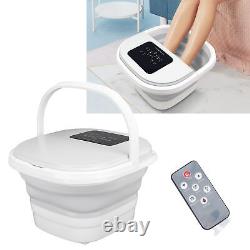 Baignoire de trempage pour les pieds intelligente pliable 420W 8L grande capacité chauffante masseur de pieds spa US