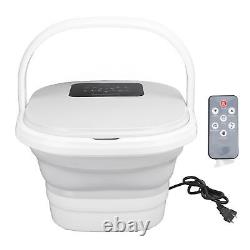 Baignoire de trempage pour les pieds intelligente pliable 420W 8L grande capacité chauffante masseur de pieds spa US