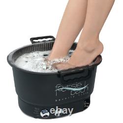 Bain de pieds Footsie Bath Plus Spa avec plateau et 5 doublures