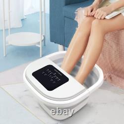 Bain de pieds avec écran LCD, contrôle thermostatique, baignoire de spa électrique, prise US