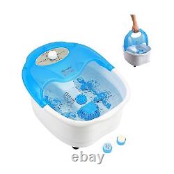 Bain de pieds chauffant avec massage à bulles, accessoires de pédicure, vibration pour