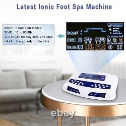 Bain de pieds ionique, machine de désintoxication professionnelle Ion Cleanse dual Ionic Detox Foot