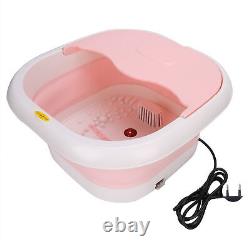 Baril de bain thérapeutique à température constante avec masseur de spa (prise EU rose) HR6