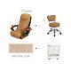 Chaise De Pédicure Nailism Wood Joy Avec Bassin De Massage à Bulles Et Tabouret Fabriqués Aux États-unis